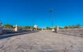 Puente del Mar Sea Bridge in Valencia, Spain, built in 1598 Royalty Free Stock Photo