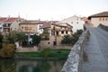 Puente la Reina, ancient spanish city. Spain