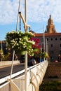 Puente Miguel Caballero in Murcia, Spain Royalty Free Stock Photo