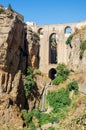 Puente Nuevo Bridge over the Tajo Gorge. Ronda, Andalusia, Spain