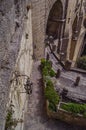 The Puente Nuevo New Bridge over Guadalevin River in Ronda Royalty Free Stock Photo