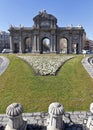 Puerta de Alcala. Alcala gate in Madrid