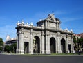 Puerta de Alcala, Madrid Royalty Free Stock Photo