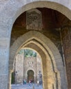 Puerta de Alcantara Gate. Toledo, Spain Royalty Free Stock Photo