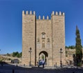 Puerta de Alcantara Gate. Toledo, Spain Royalty Free Stock Photo