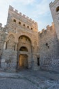 Puerta de Alfonso VI Gate (Puerta de Bisagra) - Toledo, Spain Royalty Free Stock Photo