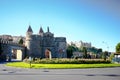 Puerta de Bisagra (Outer City Gate) , Toledo Royalty Free Stock Photo