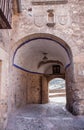 Puerta de la Villa, entry gate to medieval Pedraza, Spain