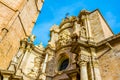 Puerta de los Hierros - Part of the Metropolitan Cathedral-Basilica of the Assumption of Our Lady of Valencia...IMAGE Royalty Free Stock Photo