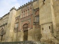 Puerta del Batisterio - the Fourth door of the east facade of the Great Mosque Mezquita, Catedral de Cordoba, in th sunny day, Cor