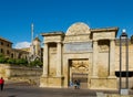 Puerta del Puente. Cordoba, Andalusia. Spain Royalty Free Stock Photo