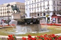 Puerta del Sol square in Madrid, Spain.