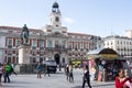 Puerta del Sol Square in Madrid, Spain