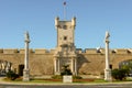 Puertas de Tierra fortress gate at Cadiz in Spain