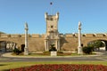 Puertas de Tierra fortress gate at Cadiz in Spain