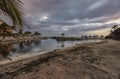 Puerto Aventuras Beach At dusk