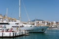 PUERTO BANUS ANDALUCIA/SPAIN - MAY 26 : View of the Harbour at P Royalty Free Stock Photo