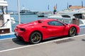 20.05.23 Puerto Banus, Spain. Luxury cars Porsche, Ferrari and Lamborghini in Puerto Banus Marina.