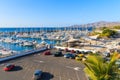 View of Puerto Calero marina Royalty Free Stock Photo