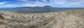 Puerto chale baja california sur magdalena bay marguerite island aerial view panorama Royalty Free Stock Photo