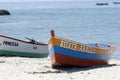 Puerto Culebras, Ancash, Peru Fishermen sail close to the coast at the seaside of Huarmey circa 2020 in Ancash, Peru