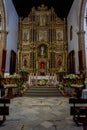 The interior of church Nuestra Senora de la Pena de Francia Royalty Free Stock Photo