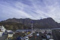 Puerto de las nieves harbor in Agaete, Gran Canaria island Royalty Free Stock Photo