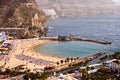 Puerto de Mogan beach Royalty Free Stock Photo