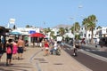 Puerto del Carmen; Lanzarote High St; or, Main Road