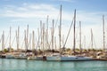 Puerto deportivo Marina Salinas. Yachts and boats in Marina of T