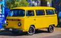 old vintage classic minibuses vans transporters vehicles cars in Mexico