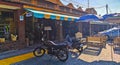 The famous restaurant cafe El Cafecito in Puerto Escondido Mexico