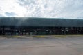 Bus Station at Puerto Iguazu Town in Misiones, Argentina