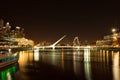 Puerto Madero (habor) modern part of Buenos Aires Argentina Royalty Free Stock Photo