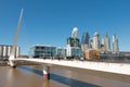 Puerto Madero (harbor) modern part of Buenos Aires Argentina Royalty Free Stock Photo