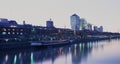 Puerto Madero Night Skyline Buenos Aires, Argentina Royalty Free Stock Photo