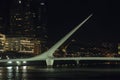 Puerto Madero Night Urban Scene Buenos Aires Argentina Royalty Free Stock Photo