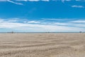 Puerto Madryn beach, sun, waves and sand, beautiful day.