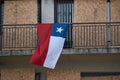 The Chilean flag is shown in many balcons and houses in Puerto Montt