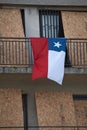 The Chilean flag is shown in many balcons and houses in Puerto Montt