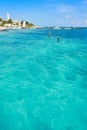 Puerto Morelos beach in Riviera Maya Royalty Free Stock Photo