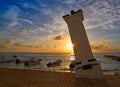 Puerto Morelos sunrise lighthouse Riviera Maya