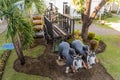 PUERTO PLATA, DOMINICAN REPUBLIC - DECEMBER 13, 2018: Exhibits at the grounds of Brugal Rum Plant in Puerto Plata