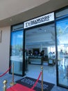 Puerto Plata, DR - January 10, 2022: A Diamonds International Jewelry Store at the cruise ship port Taino Bay in Puerto