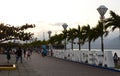The city baywalk. Puerto Princesa. Palawan. Philippines