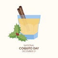 National Coquito Day vector