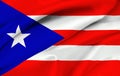 Puerto rican flag - Puertorico Royalty Free Stock Photo