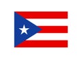 Puerto Rican flag Royalty Free Stock Photo