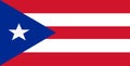 PUERTO RICAN baner Bandera ROUND OF HIS FLAG