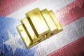 puerto rico gold reserves Royalty Free Stock Photo